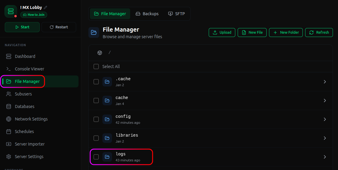 File Manager